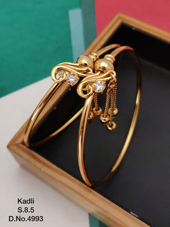 Accessories Brass 	Rose Gold Designer Kadli
